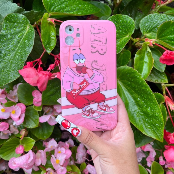 Supreme x Air Jordan x Patrick Star iPhone Case - Picture 5 of 12